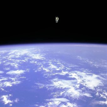 L’astronauta americano Bruce McCandless. Crediti: Nasa