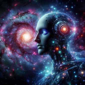  Intelligenza artificiale e astrofisica. Crediti: C. Tortora