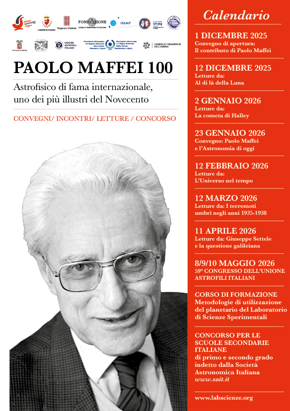 “Paolo Maffei: Cento anni di visione scientifica e attività divulgativa”