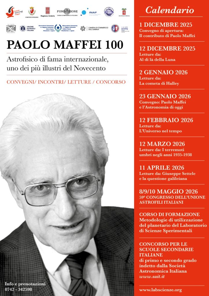 “Paolo Maffei: Cento anni di visione scientifica e attività divulgativa”