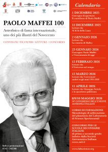 “Paolo Maffei: Cento anni di visione scientifica e attività divulgativa”