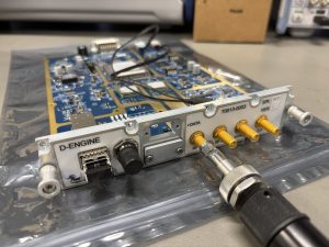 Uno dei digitalizzatori per la banda 5B di MeerKat. Crediti: Inaf