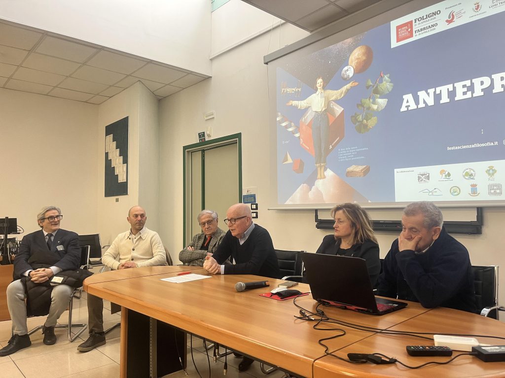 Conferenza Stampa: Presentazione delle Anteprima di Festa di Scienza e di Filosofia 2026 e del progetto "Scienza e Natura nel Parco di Colfiorito"