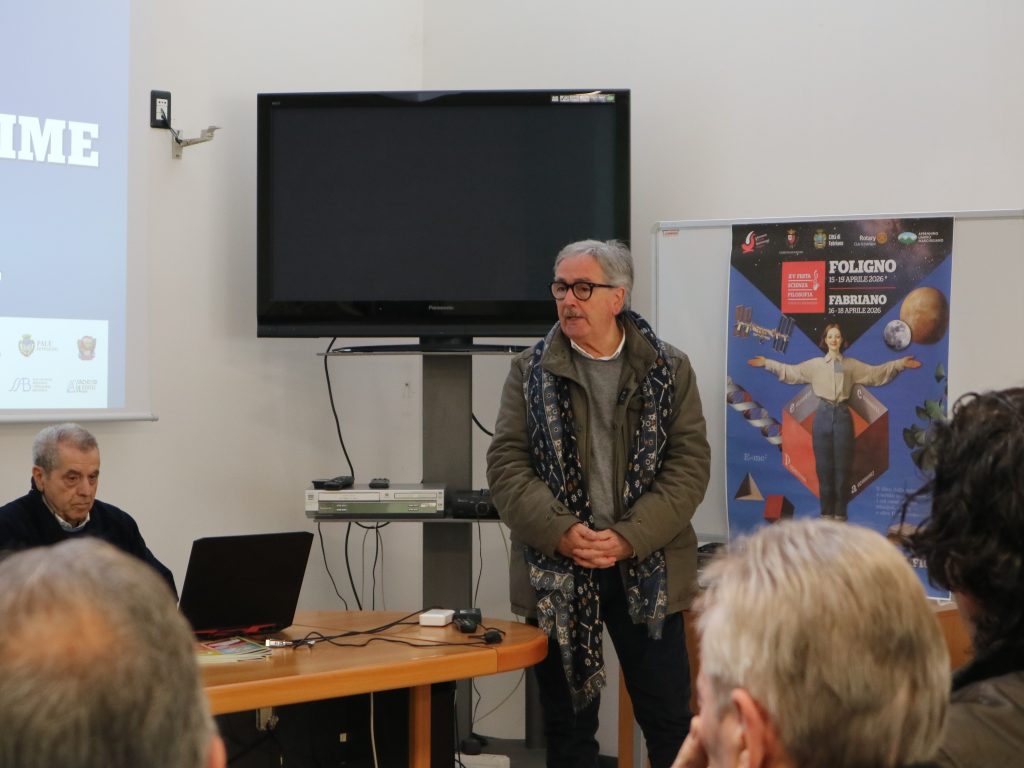 Pierluigi Mingarelli, direttore del Laboratorio di Scienze Sperimentale di Foligno e Marco Galli, presidente di In-Alto Assemblea della Montagna